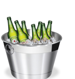 Balde de Gelo 9 L Alumínio