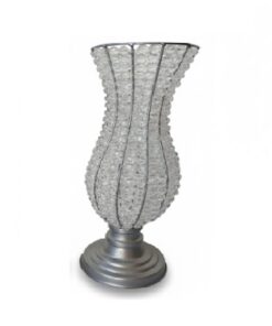 Aluguel Vaso Pedraria M - Prateado